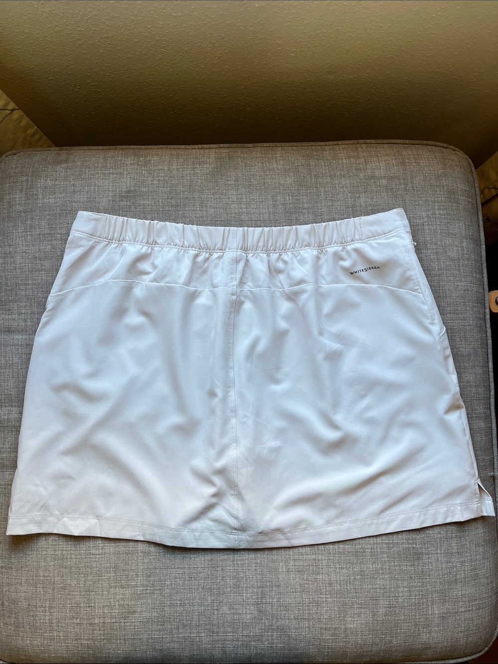 White Sierra West Loop Trail Stretch Skort Taupe NWT XL - Picture 4 of 8